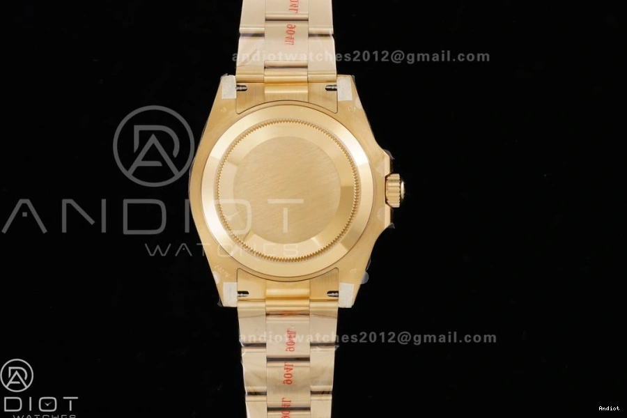 Bracelet On LN Best 1:1 Dial Black YG Submariner Edition 126618 YG SH3235 Clean 0407